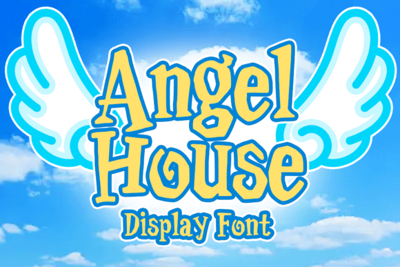 Angel House Font for Creative Campaigns
