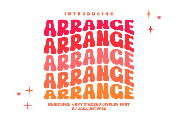 Arrange: The Cute Display Font for Small Business Branding