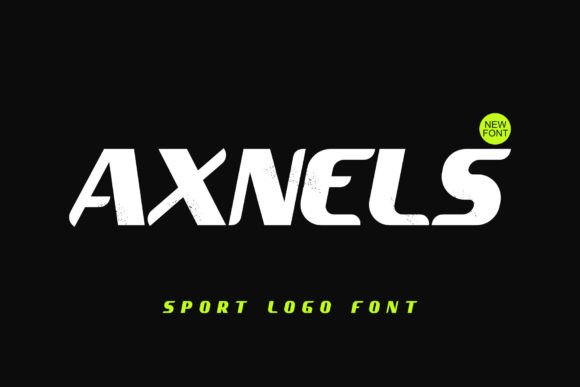 Axnels: A Bold Display Font for Editorial Design