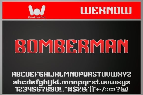 Bomberman Font: Modern Typography for Digital Marketing