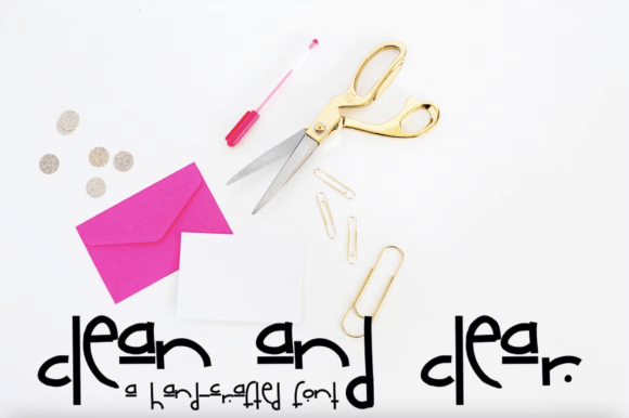 Clean Clear Font for Business Branding