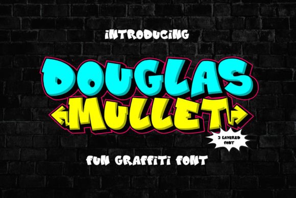 Douglas Mullet: A Dynamic Display Font for Editorial Impact