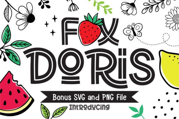 Fox Doris Font for Creative Projects