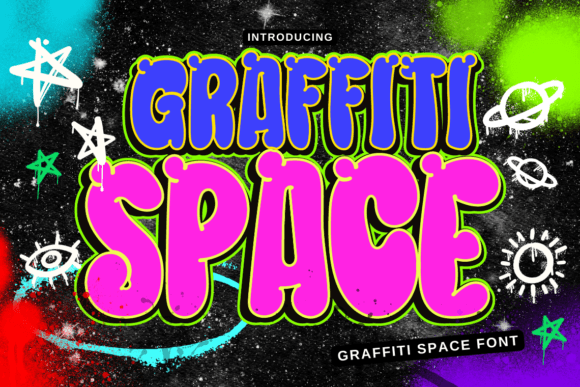 Graffiti Space Font for Bold Branding