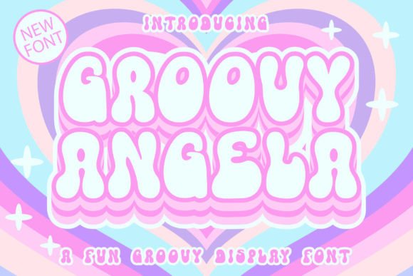 Groovy Angela: The Retro Display Font for Bold Campaigns