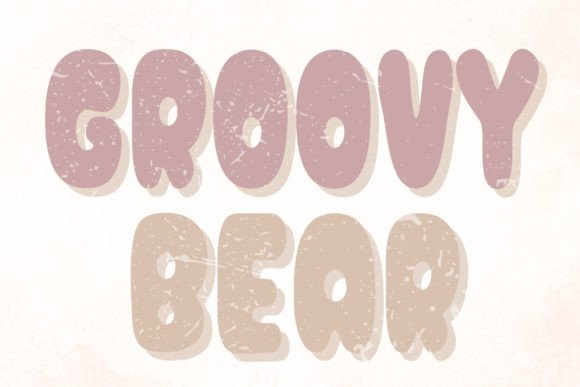 Groovy Bear: The Playful Display Font for Campaigns