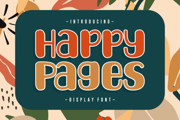 Happy Pages Font for Bold Branding