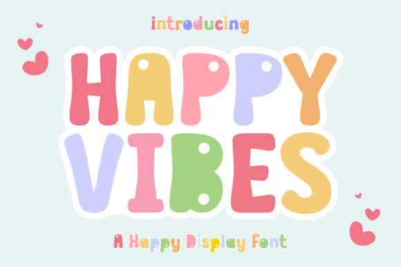 Happy Vibes: The Retro Display Font for Modern Web Design
