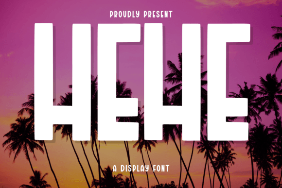 Hehe Font: Bold and Playful