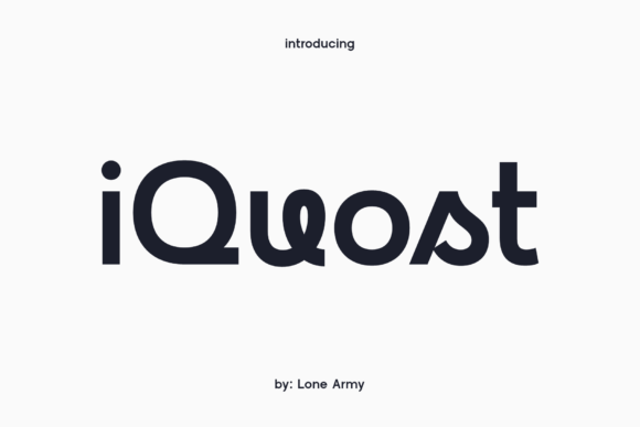 Iquost Font for Business Branding