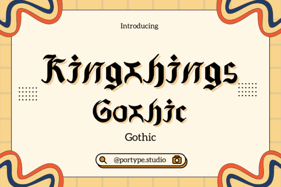 Kingthings Gothic Font Review