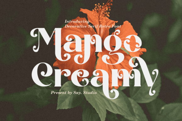 Mango Creamy: The Elegant Display Font for Modern Web Design