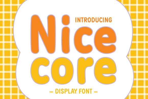 Nice Core Font for Editorial Design