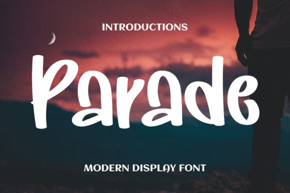 Parade: A Quirky Display Font for Cheerful Editorial Design