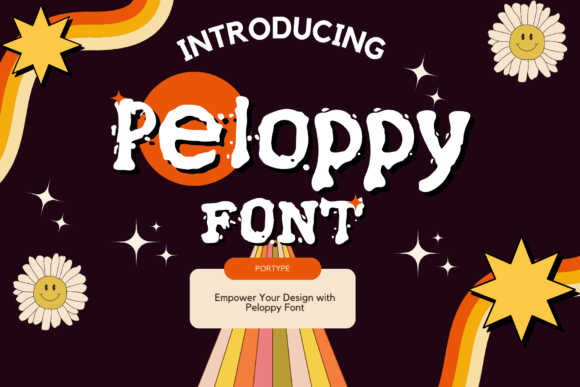 Peloppy Font: Art Meets Typography