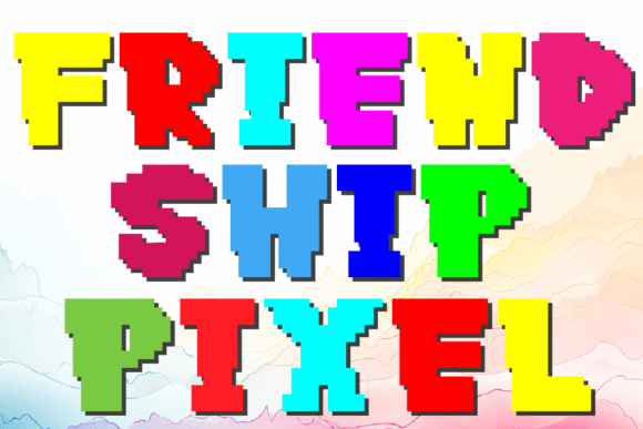 Pixel Friendship Font: A Maker's Review for Shop Branding