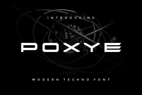 Poxye: A Bold Display Font for Web Design