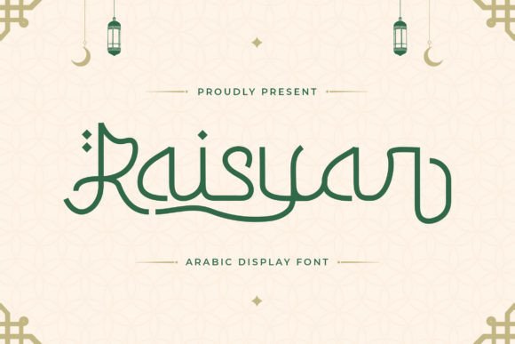 Raisyar Font for Web Design