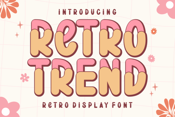 Retro Trend Font for Creative Projects