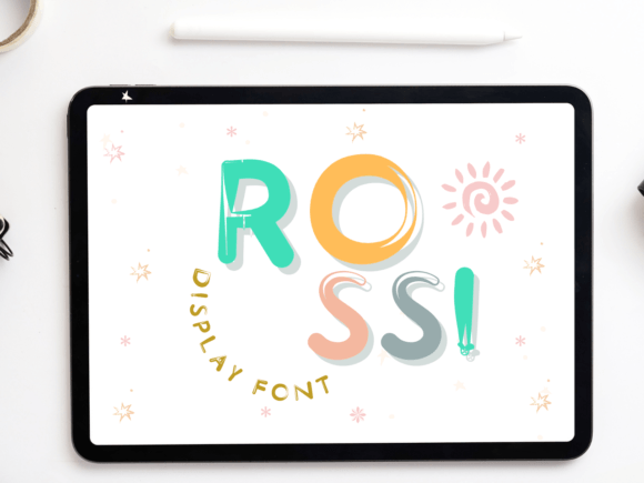 Rossi: The Quirky Display Font for Bold Web Headers