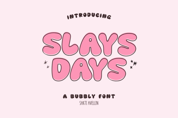 Slays Days Font for Bold Campaigns