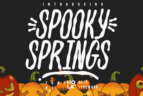 Spooky Springs Font Review