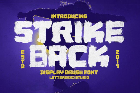Strike Back Font: Dynamic Display Typography for Web
