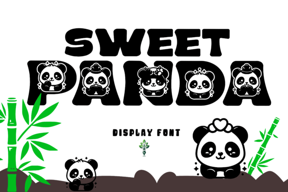 Sweet Panda Font for Creative Projects