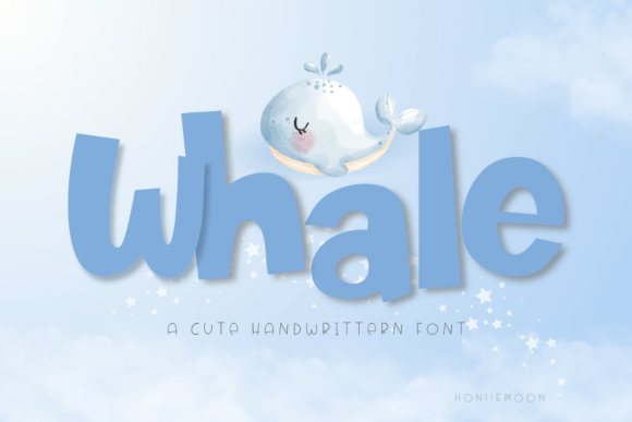 Whale Font for Creative Projects